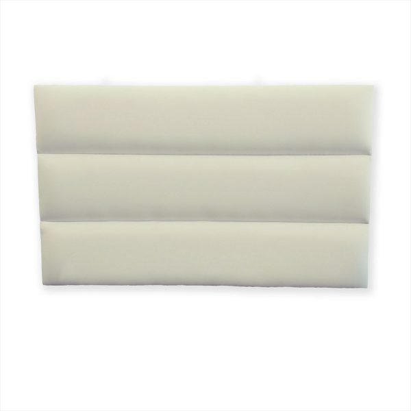padded headboard white