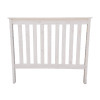 white wooden headboard for sale at Dream Beds