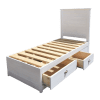 Wooden bed with drawers for sale cape town
