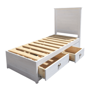 Wooden bed with drawers for sale cape town