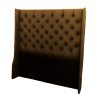 brown headboard chester wingback