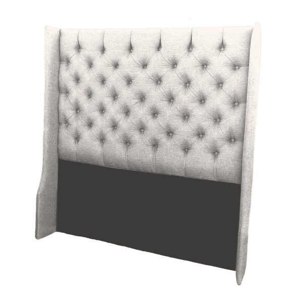 white headboard wingback chester
