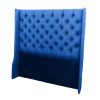 blue headboard chester wingback