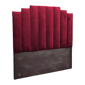 headboard panel red