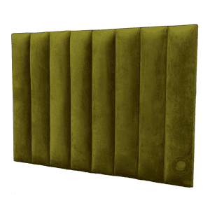 headboard headboard Upholstered step panel mustard velvet