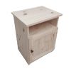 wooden bed side table r