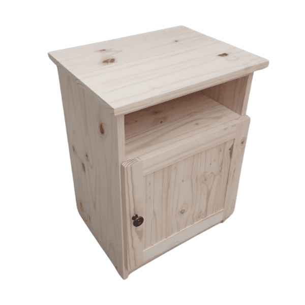 wooden bed side table r