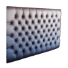 diamond button style padded headboard