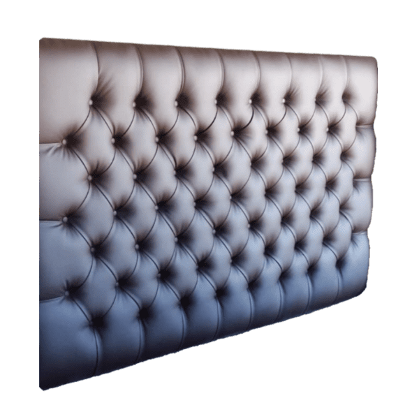 diamond button style padded headboard
