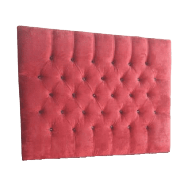 diamond button style padded headboard
