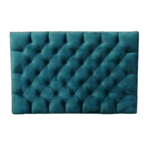 diamond button style headboard green