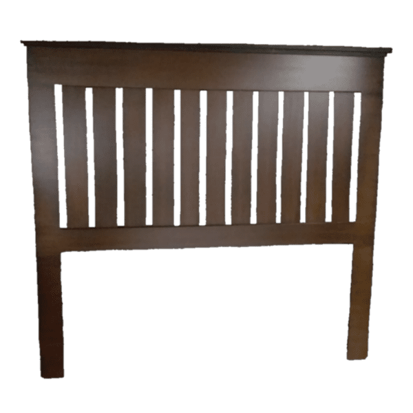 brown headboard