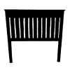 black headboard