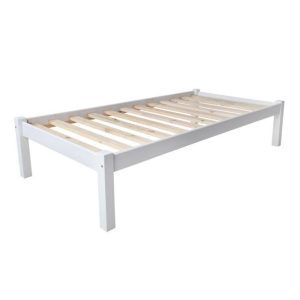 white divan bed base