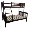 beach tri bunk dark oak