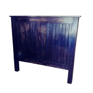 "Chic"-Wooden Headboard - Double, Black