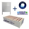 twin drawer wooden bed for sale cape town