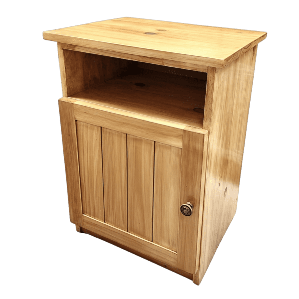 Chic bed side table light oak