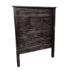 Lodge headboard Black