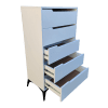 Scandi Slim 5-Drawer Chest
